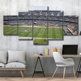 Oakland Athletics Wall Art Oakland Coliseum Stadium Canvas Prints,Multi Panels,Sport Stadium Art Prints, Fan Gift