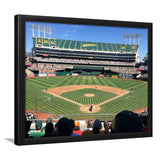Oakland Coliseum Stadium Art Prints Oakland Athletics Wall Art Baseball,Sport Stadium Art Prints, Fan Gift, Wall Decor