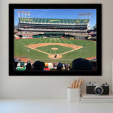 Oakland Coliseum Stadium Art Prints Oakland Athletics Wall Art Baseball,Sport Stadium Art Prints, Fan Gift, Wall Decor