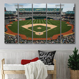 Oakland Coliseum, Stadium Canvas, Sport Art, Gift for him, Multi Panels B, Canvas Prints Wall Art Decor
