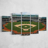 Oakland Coliseum, Stadium Canvas, Sport Art, Large Canvas, Multi Panels, Canvas Prints Wall Art Decor