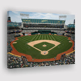 Oakland Coliseum, Stadium Canvas, Sport Art, Gift for him, Fan Gift, Canvas Prints Wall Art Decor