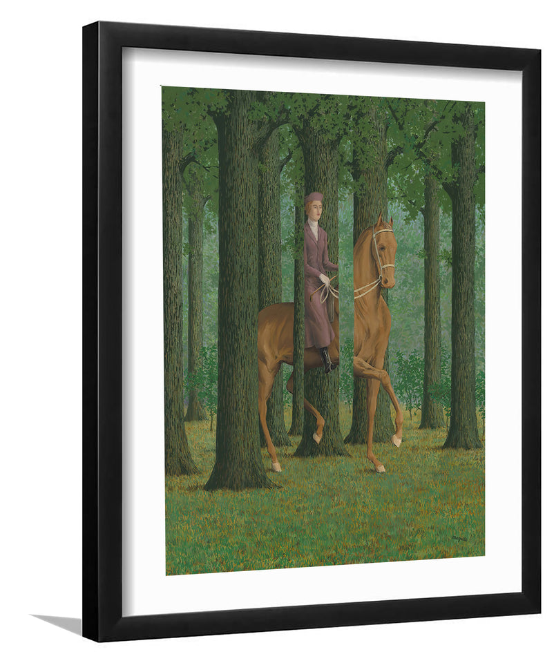Obstacle Void By René Magritte-Canvas Art,Art Print,Framed Art,Plexiglass cover