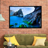Ocean Mountains Framed Art Prints Wall Art Decor, Framed Picture, Home Decor