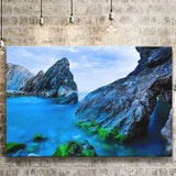 Ocean Mountains Canvas Prints Wall Art Decor - Painting Canvas,Home Decor, Ready to Hang