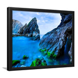 Ocean Mountains Framed Art Prints Wall Art Decor, Framed Picture, Home Decor
