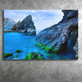 Ocean Mountains Canvas Prints Wall Art Decor - Painting Canvas,Home Decor, Ready to Hang