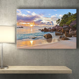 Ocean Sandy Beach Canvas Prints Wall Art - Painting Canvas, Home Wall Decor, Painting Prints, For Sale