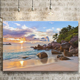 Ocean Sandy Beach Canvas Prints Wall Art - Painting Canvas, Home Wall Decor, Painting Prints, For Sale