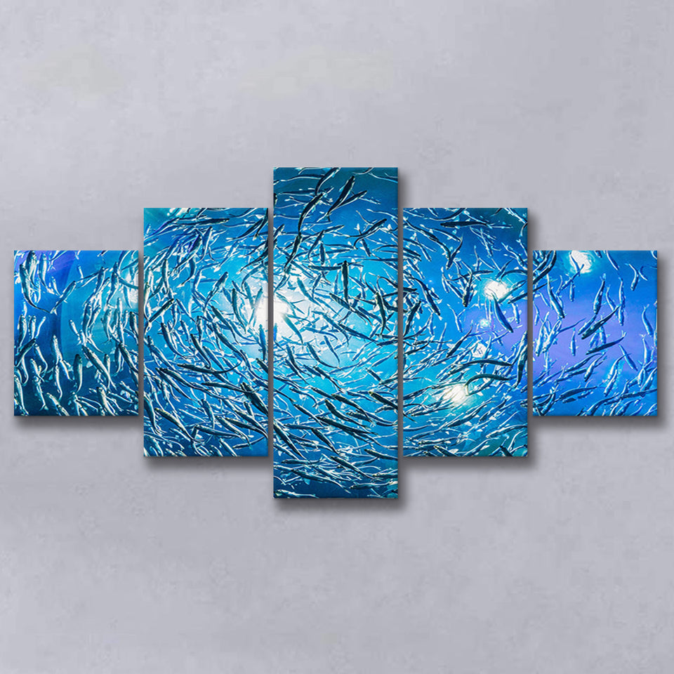 Ocean Underwater, Ocean Multi Panels,Canvas Prints Wall Art Home Decor