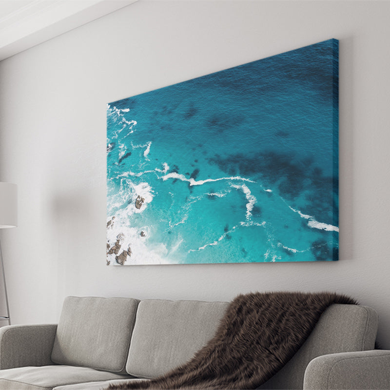 Ocean, Ocean Canvas Prints Wall Art Home Decor - Painting Canvas, Ready to hang