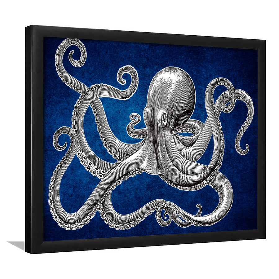 Octopus Wall Art Framed Art Prints Wall Art Decor, Framed Picture, Home Decor