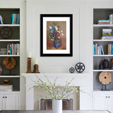 Odilon redon bouquet of flowers-Art Print,Frame Art,Plexiglass Cover