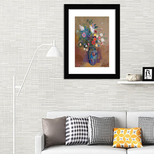 Odilon redon bouquet of flowers-Art Print,Frame Art,Plexiglass Cover