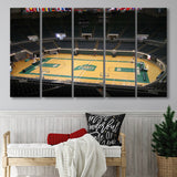 Ohio Bobcats Stadium Canvas Prints Convocation Center Wall Art Basketball,Multi Panels B,Sport Stadium Art Prints, Fan Gift