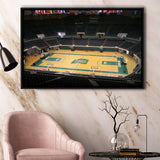 Ohio Bobcats Stadium Framed Canvas Prints Convocation Center Wall Art Basketball,Sport Stadium Art Prints, Fan Gift