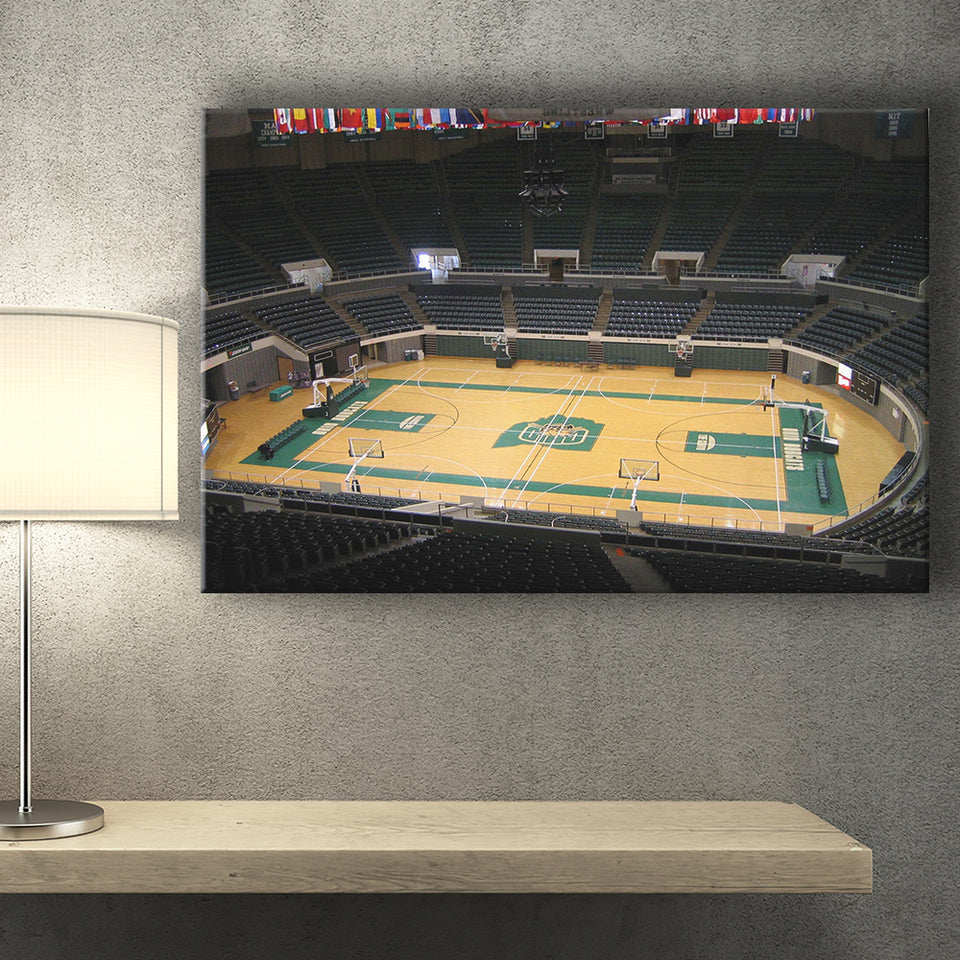 Ohio Bobcats Stadium Canvas Prints Convocation Center Wall Art Basketball,Sport Stadium Art Prints, Fan Gift, Wall Decor