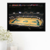 Ohio Bobcats Stadium Framed Canvas Prints Convocation Center Wall Art Basketball,Sport Stadium Art Prints, Fan Gift