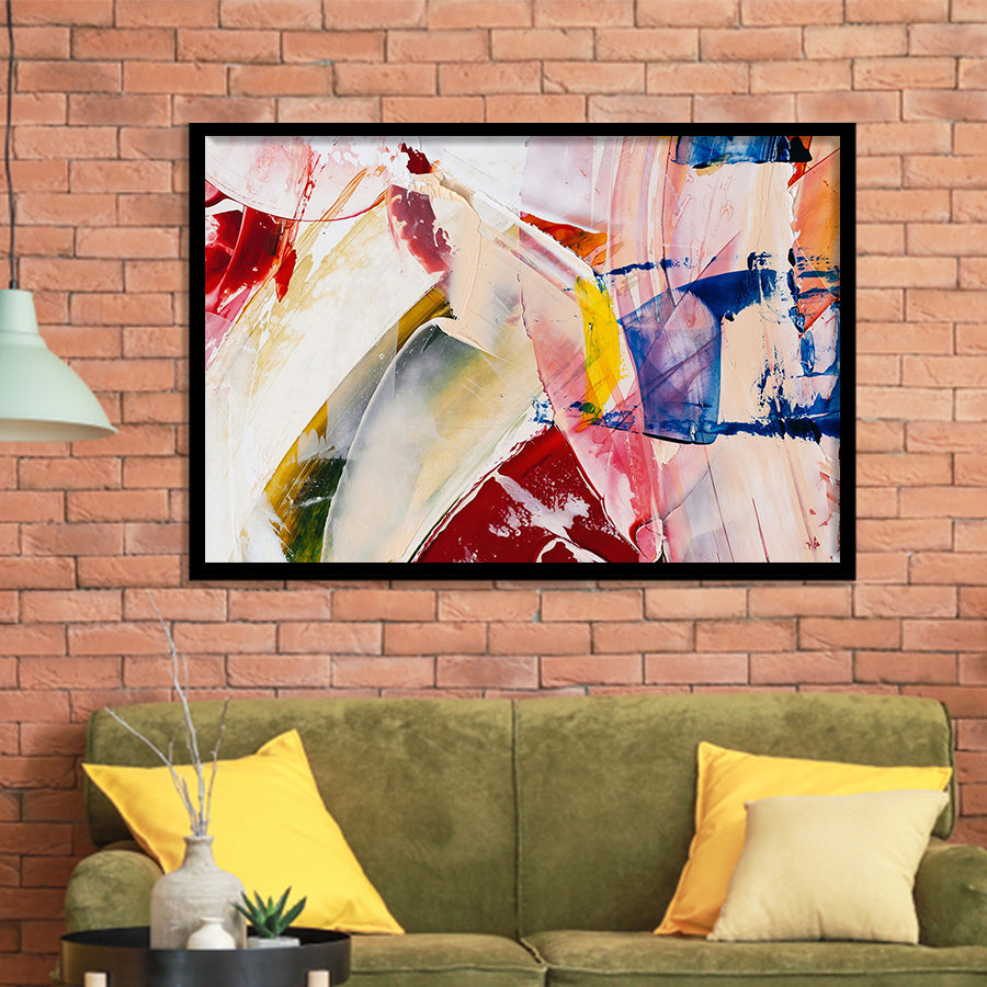 Oil Painting Abstract Framed Art Prints Wall Decor - Painting Prints, Framed Picture, Home Decor