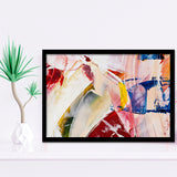 Oil Painting Abstract Framed Art Prints Wall Decor - Painting Prints, Framed Picture, Home Decor