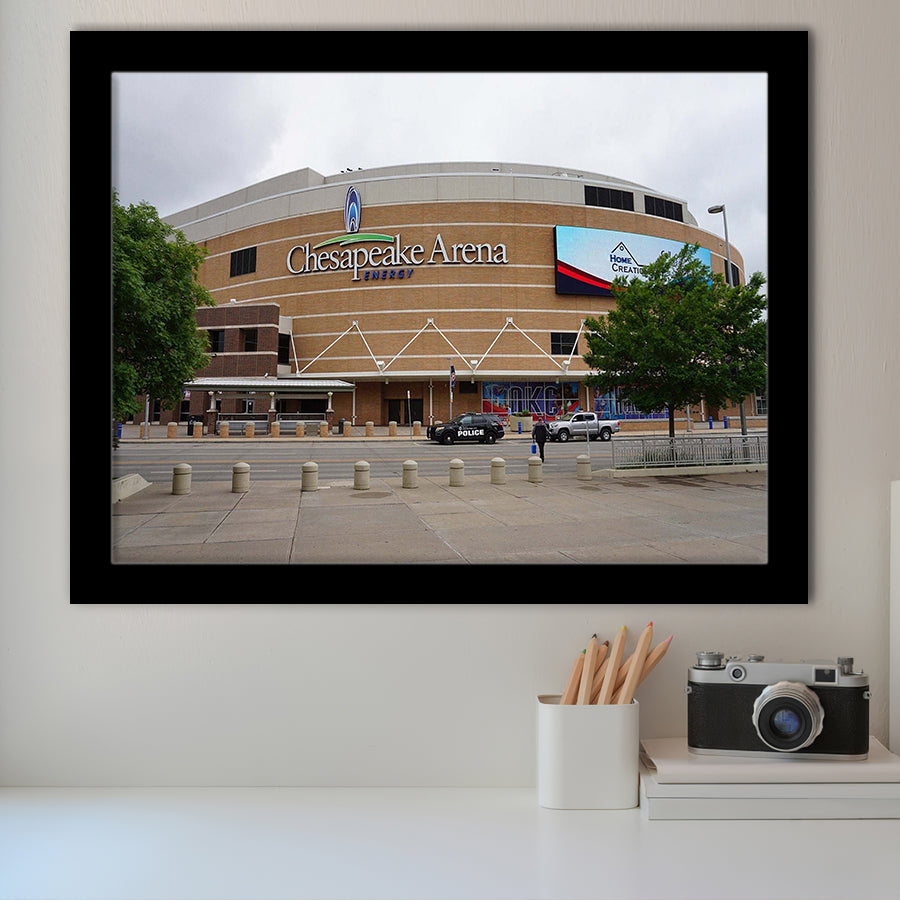 Oklahoma City Thunder Stadium Art Prints Chesapeake Energy Arena Wall,Sport Stadium Art Prints, Fan Gift, Wall Decor