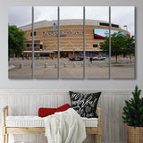 Oklahoma City Thunder Stadium Canvas Prints Chesapeake Energy Arena Wall,Multi Panels B,Sport Stadium Art Prints, Fan Gift