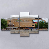Oklahoma City Thunder Stadium Canvas Prints Chesapeake Energy Arena Wall,Multi Panels,Sport Stadium Art Prints, Fan Gift