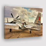 Old Air Force Planes Aircraft, Canvas Prints Wall Art Home Decor