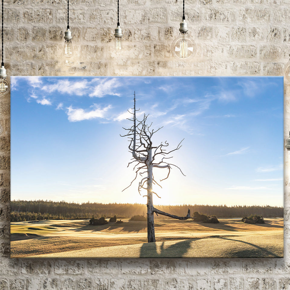Old Macdonald Golf Course, Ghost Tree, Golf Art Print, Golf Lover, Canvas Prints Wall Art Decor