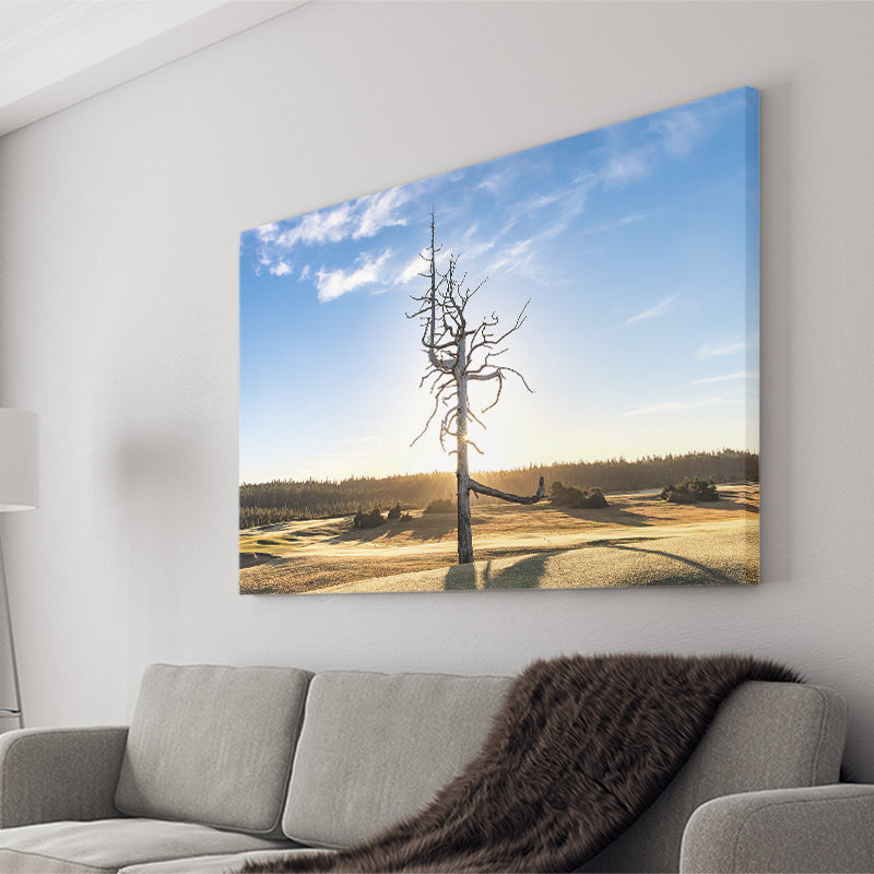 Old Macdonald Golf Course, Ghost Tree, Golf Art Print, Golf Lover, Canvas Prints Wall Art Decor