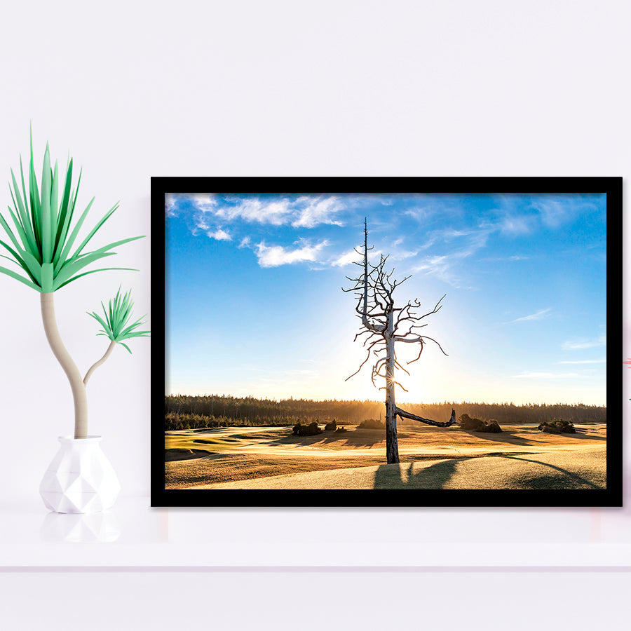 Old Macdonald Golf Course, Ghost Tree, Golf Sport Print, Golf Lover, Framed Art Prints Home Decor
