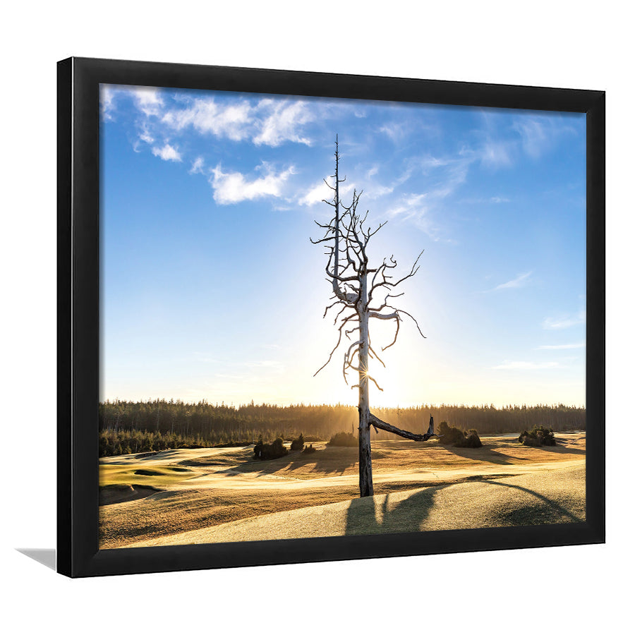 Old Macdonald Golf Course, Ghost Tree, Golf Sport Print, Golf Lover, Framed Art Prints Home Decor