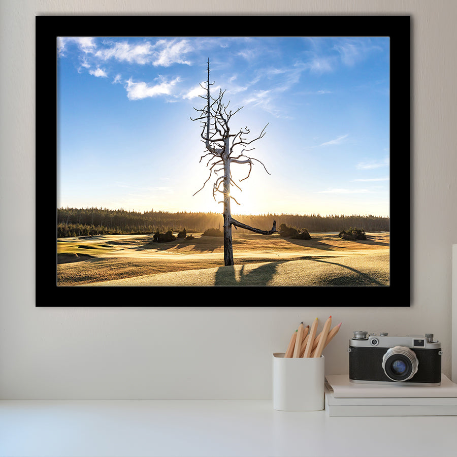 Old Macdonald Golf Course, Ghost Tree, Golf Sport Print, Golf Lover, Framed Art Prints Home Decor