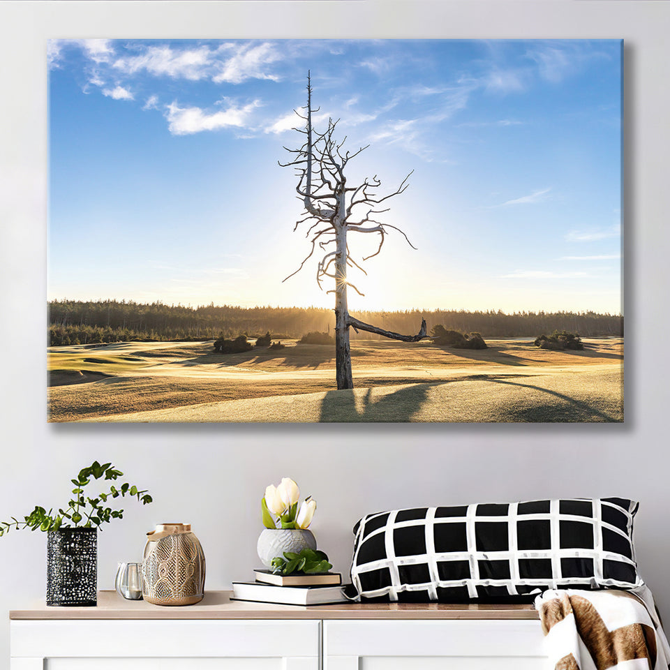 Old Macdonald Golf Course, Ghost Tree, Golf Art Print, Golf Lover, Canvas Prints Wall Art Decor