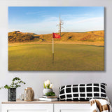 Old Macdonald Golf Course, Hole 2 With Ghost Tree, Golf Art Print, Golf Lover, Canvas Prints Wall Art Decor