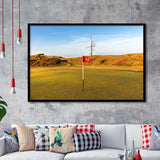 Old Macdonald Golf Course, Hole 2 With Ghost Tree, Golf Sport Print, Golf Lover, Framed Art Prints Home Decor
