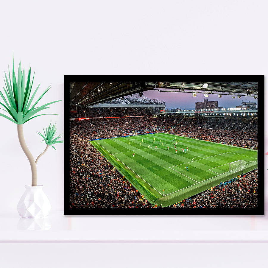Old Trafford Stadium Art Prints Manchester United Wall Art Football,Sport Stadium Art Prints, Fan Gift, Wall Decor