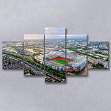 Old Trafford Stadium Canvas Prints Stadium Wall Art,Multi Panels,Sport Stadium Art Prints, Fan Gift