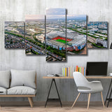 Old Trafford Stadium Canvas Prints Stadium Wall Art,Multi Panels,Sport Stadium Art Prints, Fan Gift