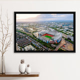 Old Trafford Stadium Framed Canvas Prints Stadium Wall Art,Sport Stadium Art Prints, Fan Gift