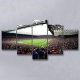Old Trafford Full House Stadium, Stadium Canvas, Sport Art, Large Canvas, Multi Panels, Canvas Prints Wall Art Decor