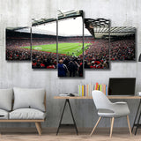 Old Trafford Full House Stadium, Stadium Canvas, Sport Art, Large Canvas, Multi Panels, Canvas Prints Wall Art Decor