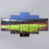 Old Trafford Game, Stadium Canvas, Sport Art, Large Canvas, Multi Panels, Canvas Prints Wall Art Decor