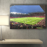 Old Trafford Game, Stadium Canvas, Sport Art, Gift for him, Fan Gift, Canvas Prints Wall Art Decor