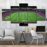 Old Trafford Soccer Field, Stadium Canvas, Sport Art, Large Canvas, Multi Panels, Canvas Prints Wall Art Decor