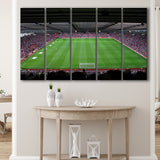 Old Trafford Soccer Field, Stadium Canvas, Sport Art, Gift for him, Multi Panels B, Canvas Prints Wall Art Decor