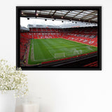 Old Trafford Stadium Framed Canvas Prints Wall Art Football,Sport Stadium Art Prints, Fan Gift