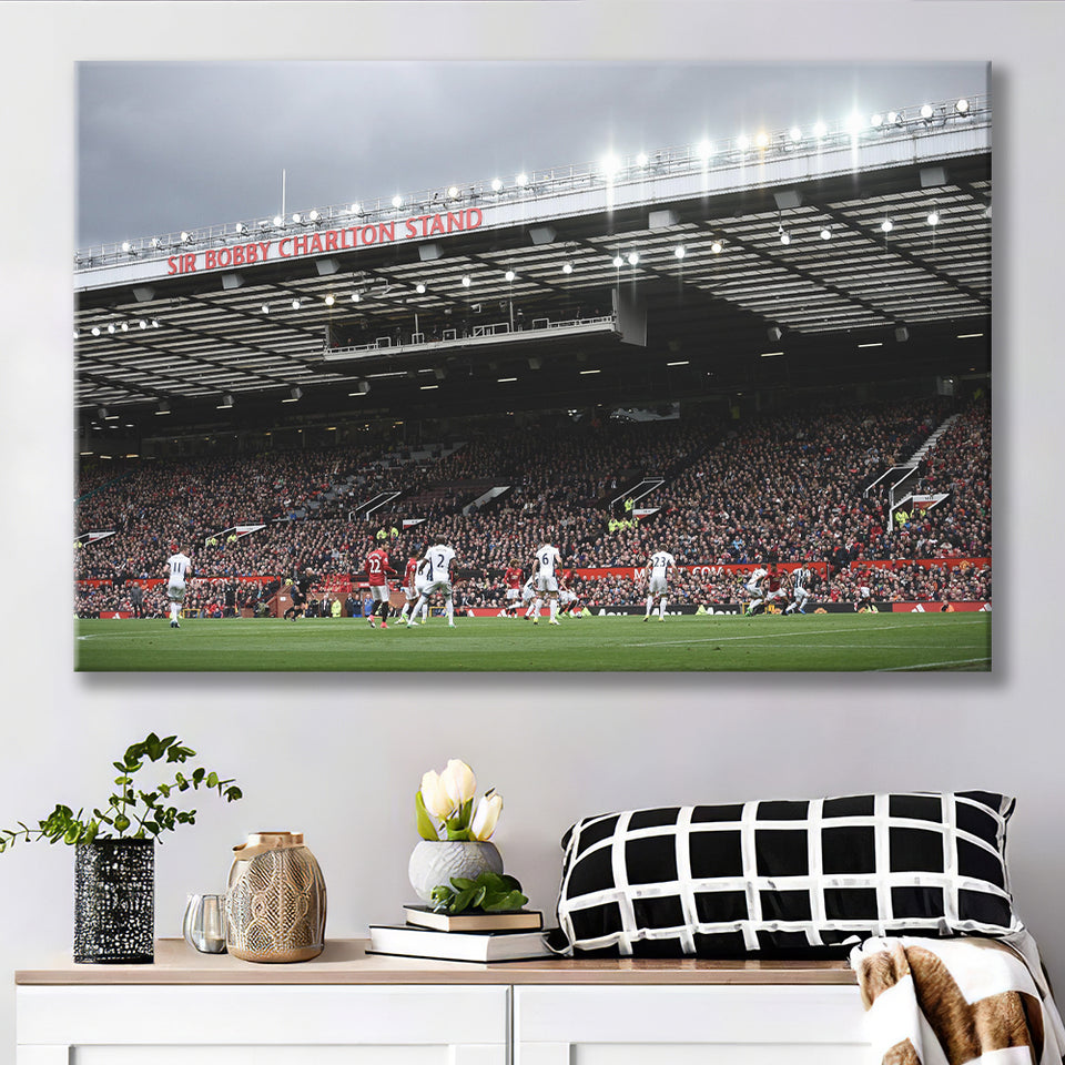 Old Trafford Stadium, Stadium Canvas, Sport Art, Gift for him, Fan Gift, Canvas Prints Wall Art Decor