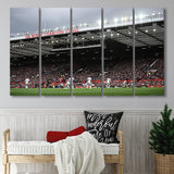 Old Trafford Stadium, Stadium Canvas, Sport Art, Gift for him, Multi Panels B, Canvas Prints Wall Art Decor