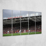 Old Trafford Stadium, Stadium Canvas, Sport Art, Gift for him, Multi Panels B, Canvas Prints Wall Art Decor